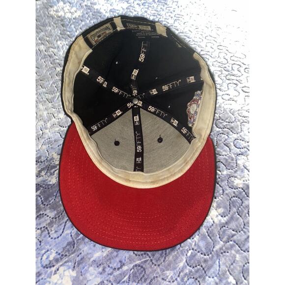 New Era Chicago White Sox Black‎ Wool 2003 ASG Hat 59fifty Size 7 MLB - Picture 3 of 12